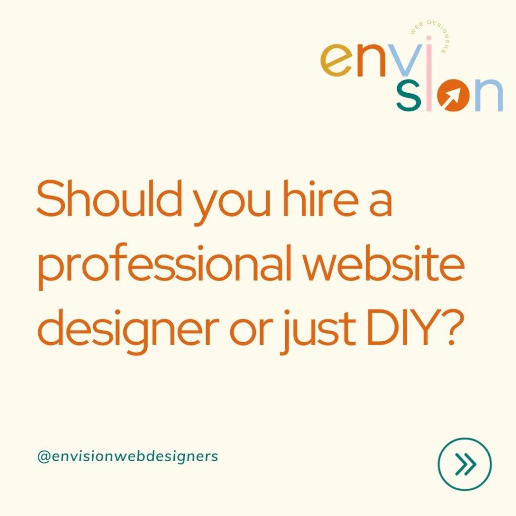 Envision Web Designers Salida - Custom Website Designs, Hosting and Organic SEO - Should you hire a professional website designer or go DIY?